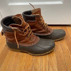 L.L. Bean Brown and Black Winter Boots